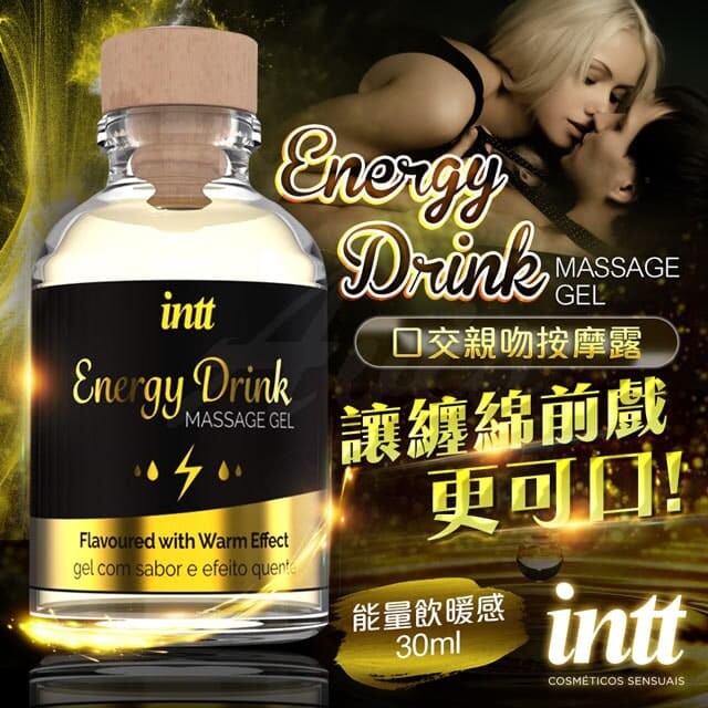 Масажний гель Intt Energy Drink, 30 мл, із зігріваючим ефектом - Зображення 8