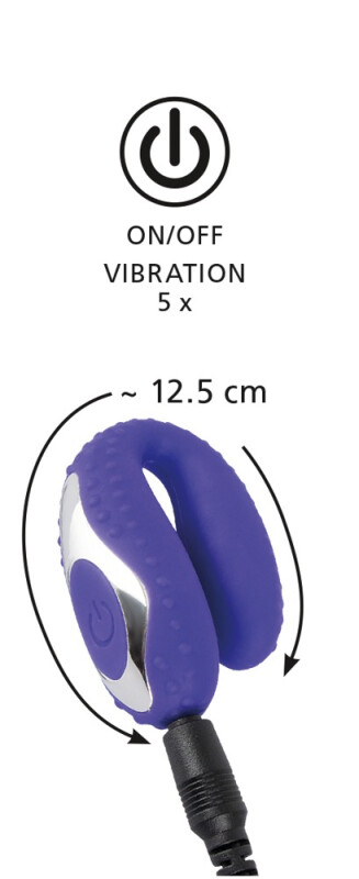 Оральний міні-вібратор Blow Job Vibe Purple - Зображення 6