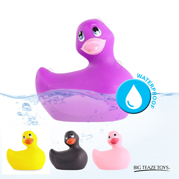 Каченя вібратор I Rub My Duckie фіолетова - Изображение 6