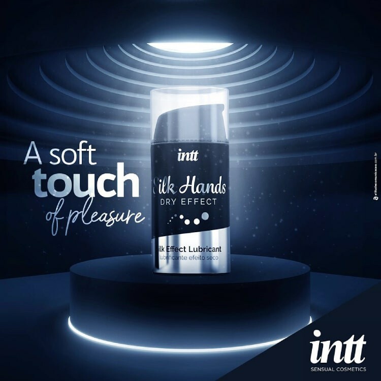 Лубрикант для мастурбації Intt Silk Hands, 15 мл, на силіконовій основі - Изображение 3