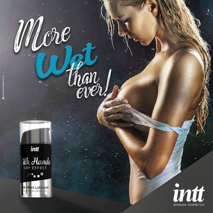 Лубрикант для мастурбації Intt Silk Hands, 15 мл, на силіконовій основі - Изображение 5