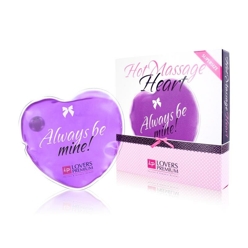 Гаряче серце для масажу Loverspremium Hot Massage Heart XL BE MINE - Изображение 1