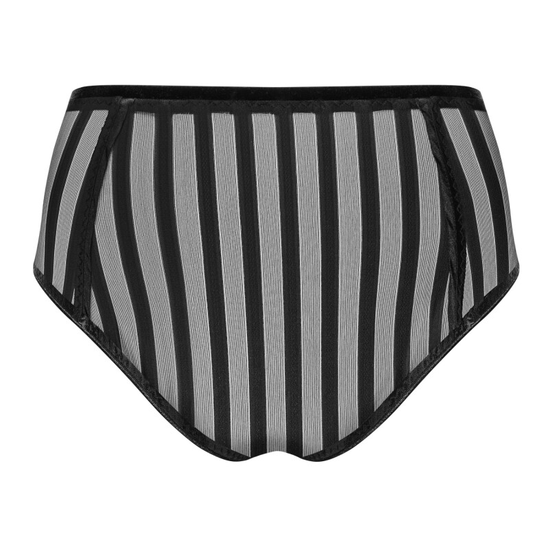Комплект PetiteNoir еротичний, в смужку, розмір XL - Изображение 3