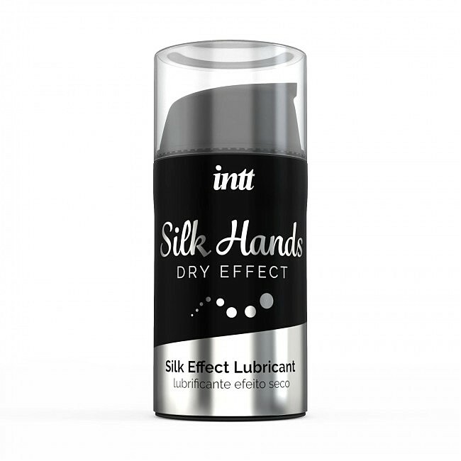 Лубрикант для мастурбації Intt Silk Hands, 15 мл, на силіконовій основі - Изображение 1