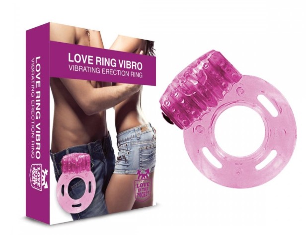 Ерекційне кільце розвого кольору Love Ringo Erection Ring - Зображення 1