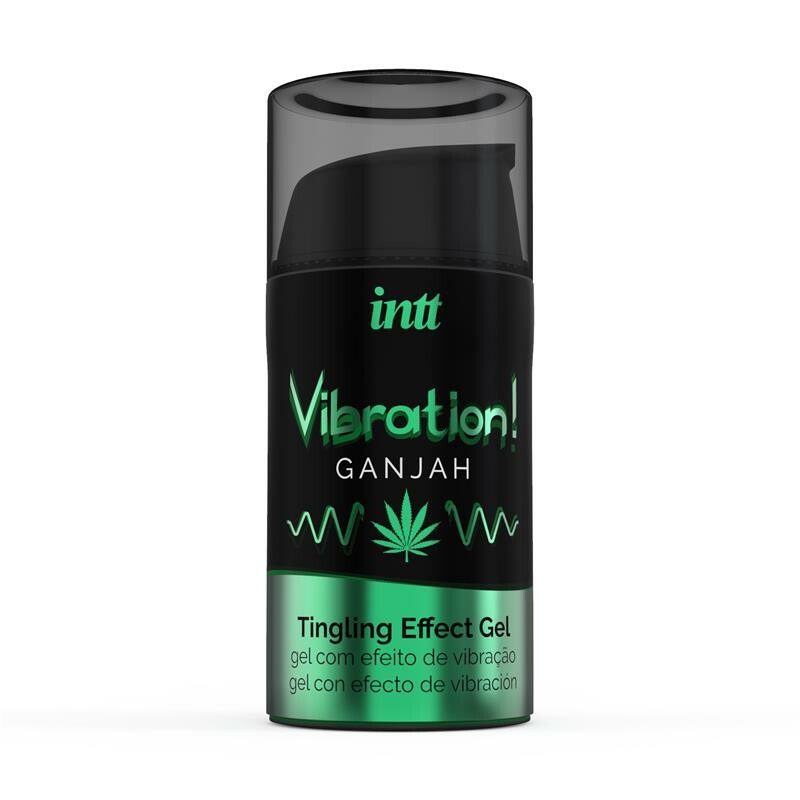 Рідкий вібратор Intt Vibration Ganjah, 15 мл - Изображение 2