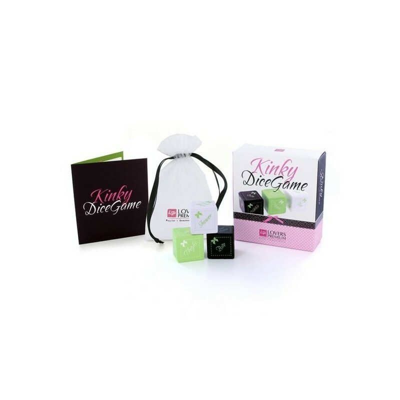 Кубики для сексу Lovers Premium, 3 штуки - Зображення 2