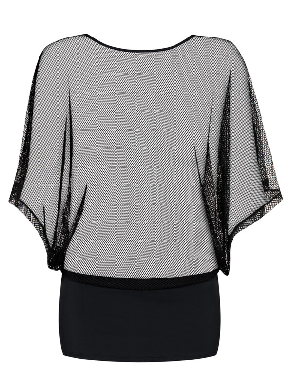 Сексуальне прозоре чорне плаття-сіточка L / XL - Изображение 3