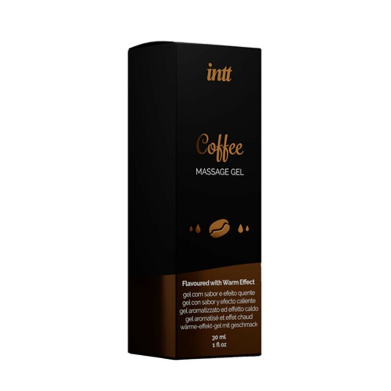 Масажний гель Intt Coffee, 30 мл, зі зігріваючим ефектом, зі смаком кави - Зображення 3