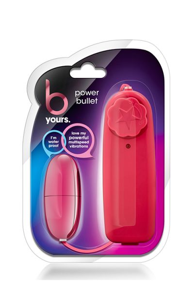 Віброяйце Blush B Yours з пультом, рожеве, 5.7 х 2.4 см - Зображення 1