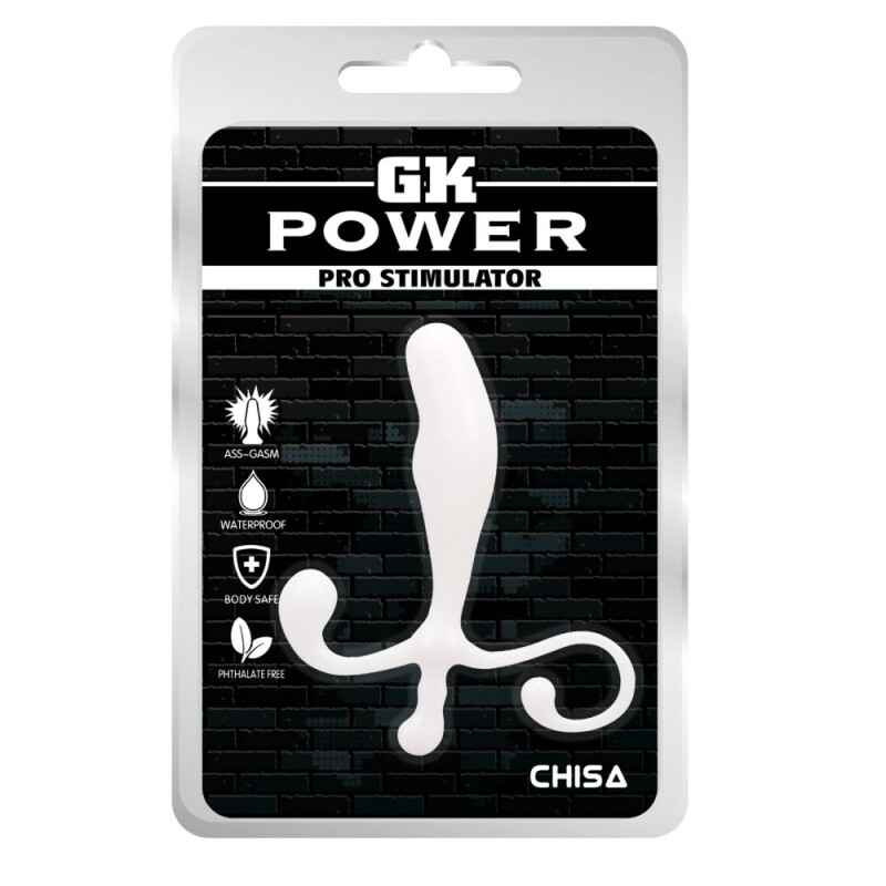 Масажер простати Chisa Pro Stimulator білий, 12.5 x 2.5 см - Изображение 1