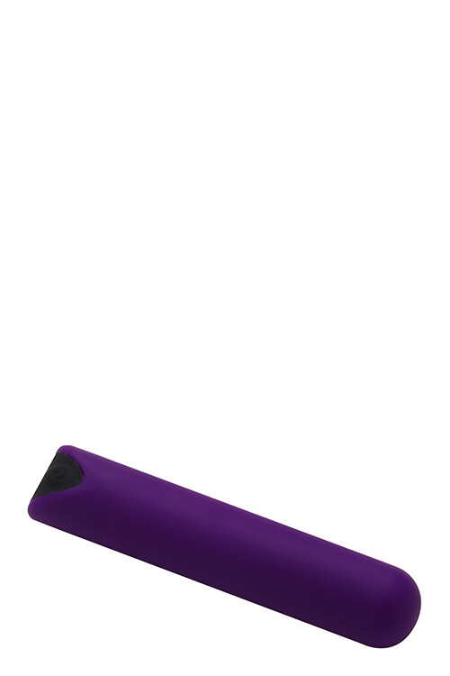 Віброкуля Dream Toys Essentials силіконова, фіолетова, 9 х 1.5 см - Изображение 2