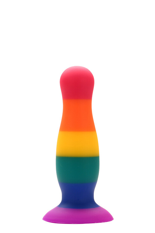 Анальна пробка Dream Toys Colourful Love на присці, 13 х 3.4 см - Изображение 4