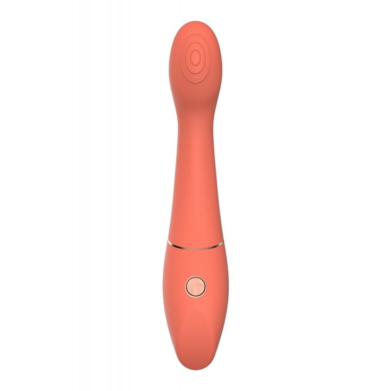 Вібратор для точки G Dream Toys силіконовий, помаранчевий, 22 х 4.2 см - Изображение 2