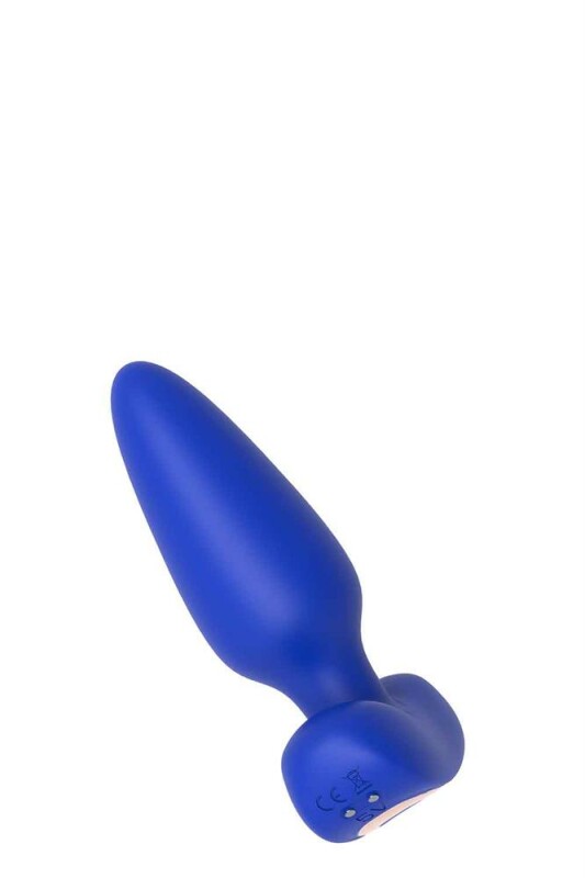 Анальна пробка з вібрацією Dream Toys з дистанційним управлінням, синя - Изображение 6