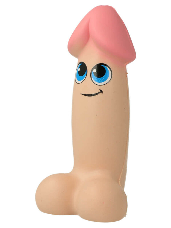 Іграшка-антистрес Kheper Games Dicky Squishy у вигляді пеніса, бежева, 14 х 3.8 см - Изображение 2