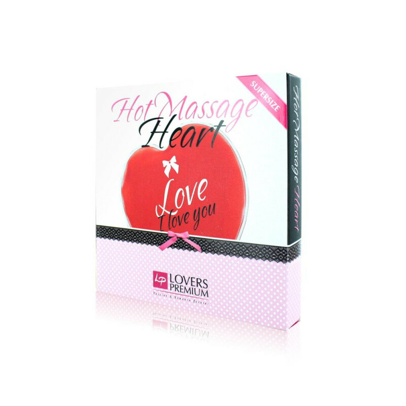 Гаряче серце для масажу Loverspremium Hot Massage Heart XL LOVE - Изображение 1