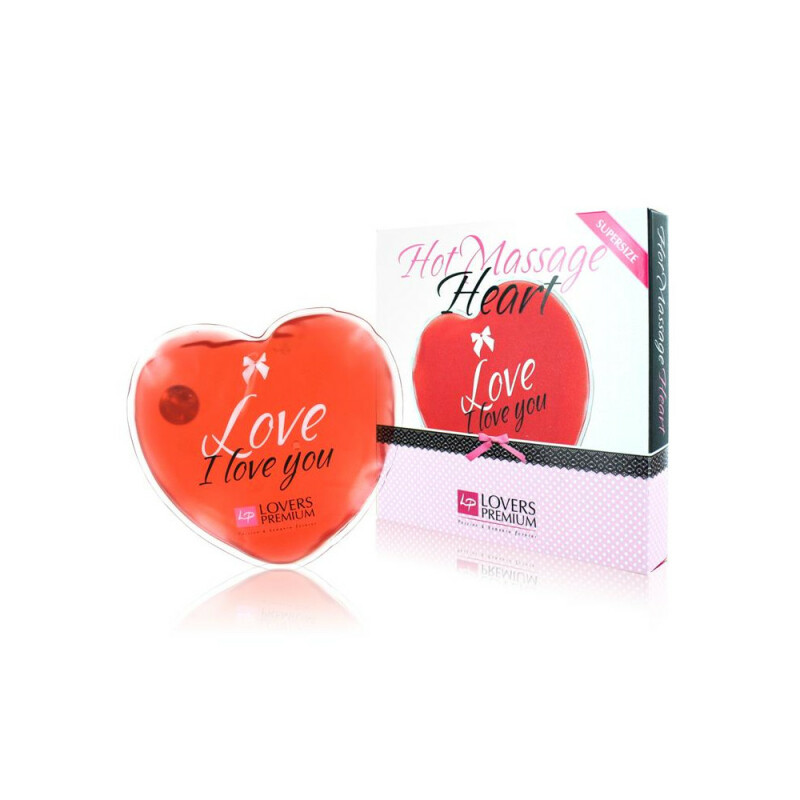 Гаряче серце для масажу Loverspremium Hot Massage Heart XL LOVE - Изображение 3