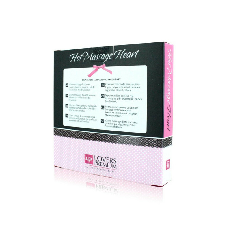 Гаряче серце для масажу Loverspremium Hot Massage Heart XL LOVE - Изображение 2