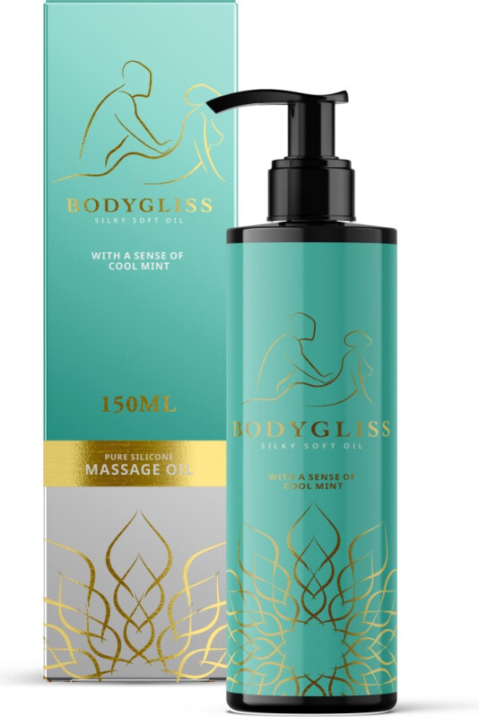 Масажна олія BodyGliss з ароматом м'яти, 150 мл