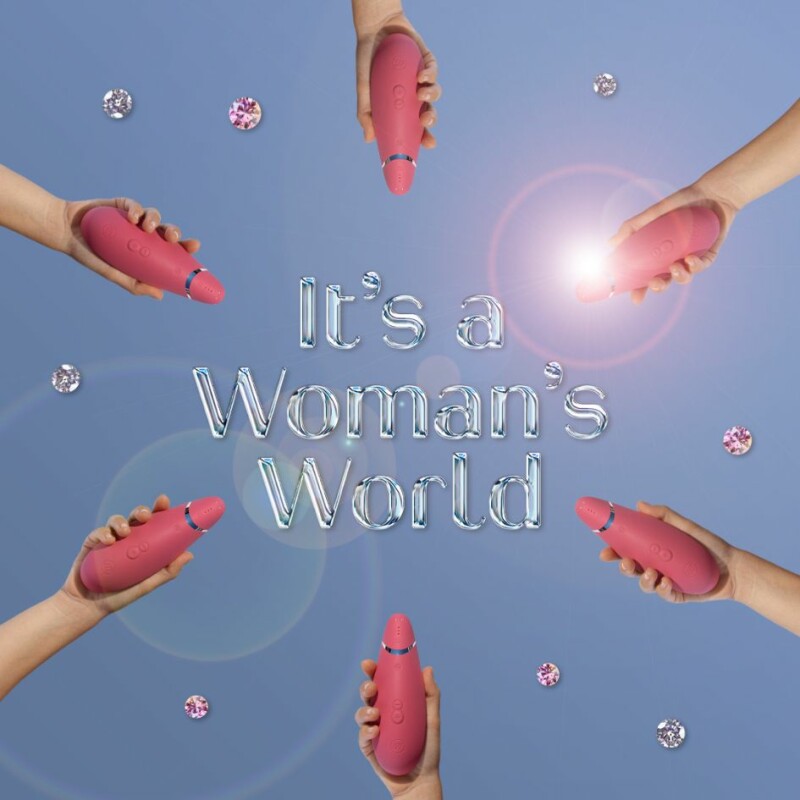 Womanizer Premium 2 безконтактний кліторальний стимулятор (Вуманайзер Преміум 2), бордо - Изображение 1