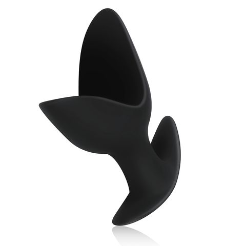 Анальна пробка-розширювач BUTTR Hook Anchor силіконова, чорна, 11 х 9.8 см - Зображення 4