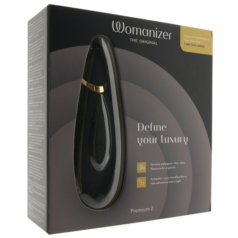 Womanizer Premium 2 безконтактний кліторальний стимулятор (Вуманайзер Преміум 2), чорний - Зображення 6