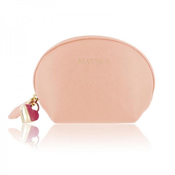 Вібропуля з косметичкою для зберігання Rianne S Classique Vibe рожева, 12 см х 2 см - Изображение 2