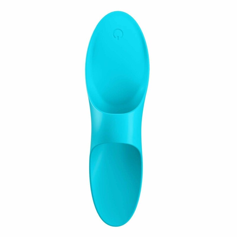 Вібратор на палець Satisfyer Teaser блакитний, 12 х 3.5 см - Изображение 2