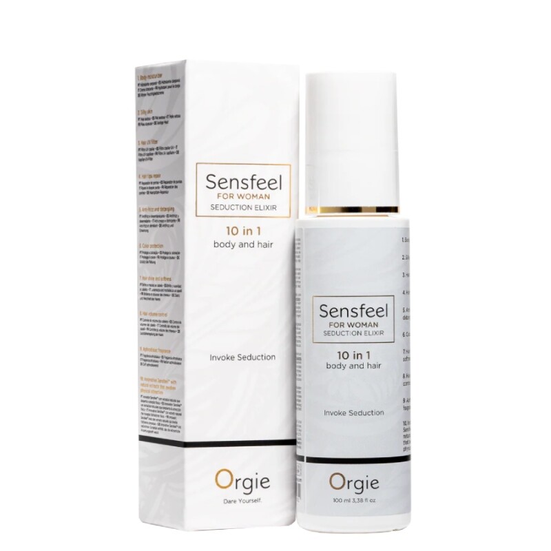 Лосьйон для жінок з феромонами Orgie Sensfeel для тіла та волосся, 100 мл - Зображення 1