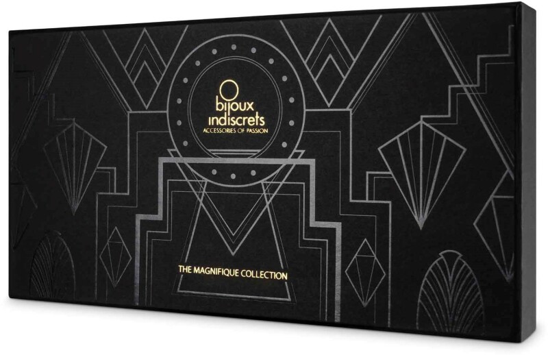 Прикраса з ланцюжків на стегна або груди Magnifique від Bijoux Indiscrets, золота - Изображение 4