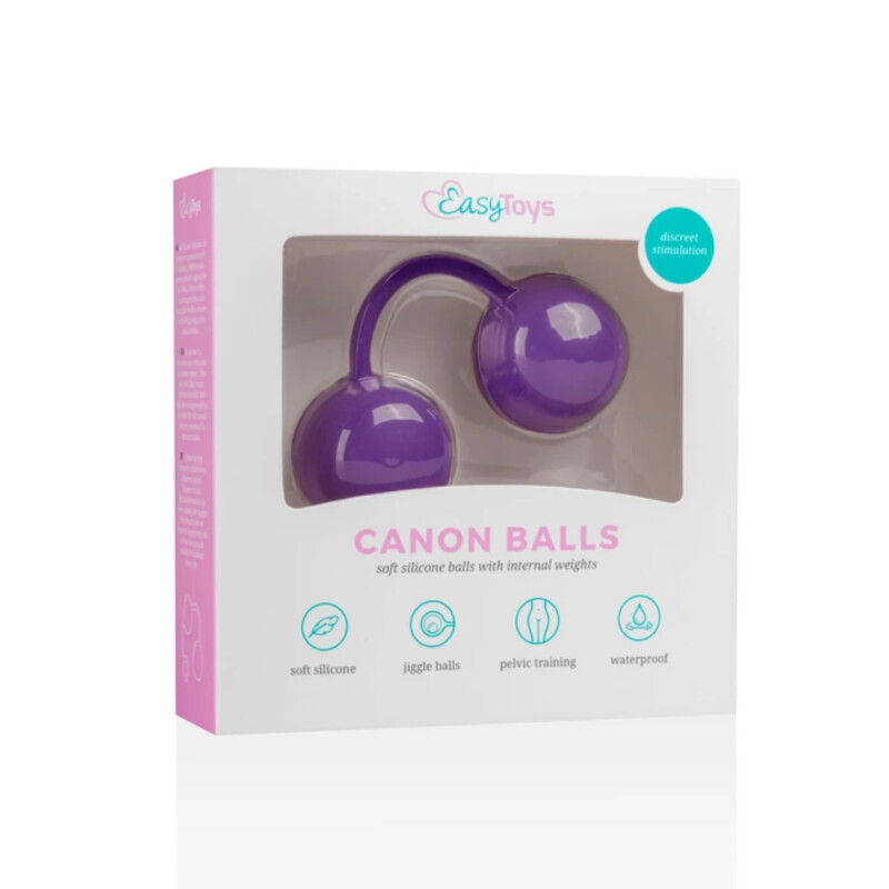 Вагінальні кульки Easy Toys зі зміщеним центром тяжіння, рожеві, 20 х 3.7 см - Изображение 4