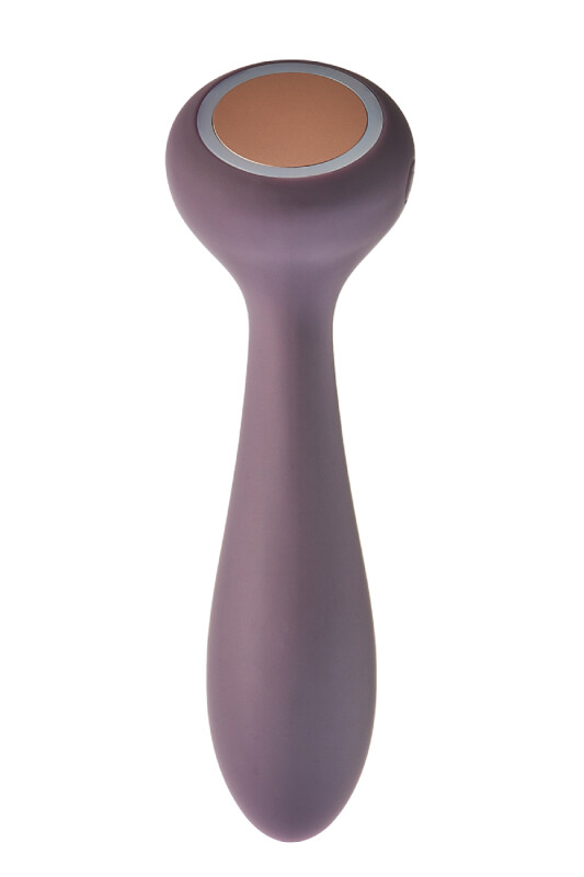 Вібромасажер з функцією нагріву Dream Toys фіолетовий, 17.4 х 4.7 см - Изображение 1