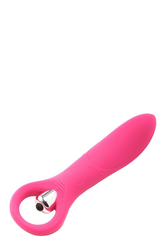 Вібратор для точки G Dream Toys Flirts з кільцем, рожевий, 15.5 х 2.9 см - Изображение 3