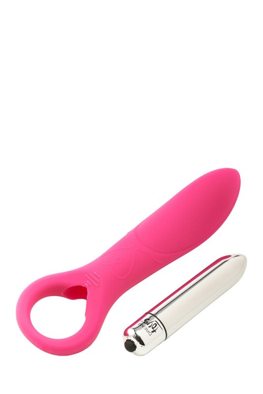 Вібратор для точки G Dream Toys Flirts з кільцем, рожевий, 15.5 х 2.9 см - Изображение 5