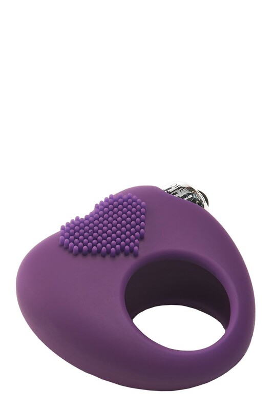 Ерекційне кільце з вібрацією Dream Toys FLIRTS COCKRING PURPLE - Изображение 3