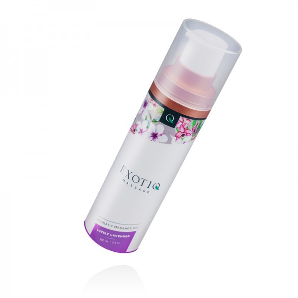 Масажна олія Exotiq Massage Lovely Lavender з ароматом Лаванди, 100 мл - Зображення 2