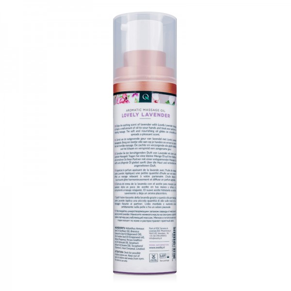 Масажна олія Exotiq Massage Lovely Lavender з ароматом Лаванди, 100 мл - Зображення 3