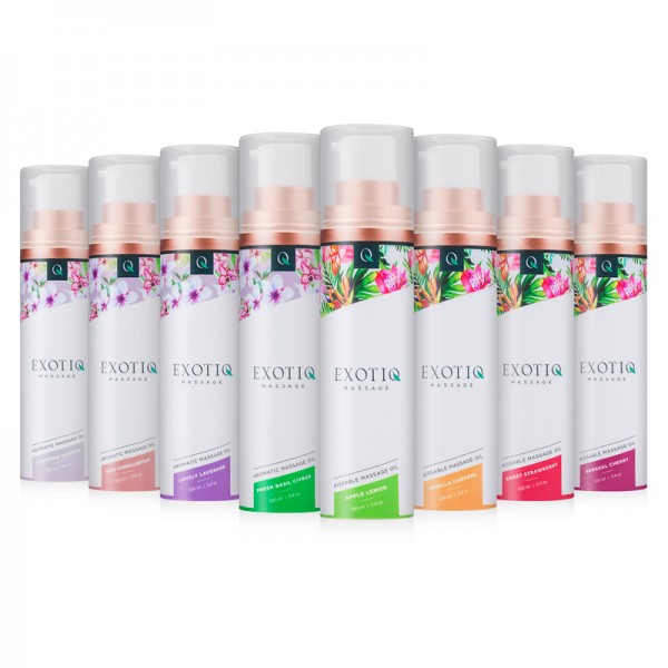 Масажна олія Exotiq Massage Oil Soothing Jasmine з ароматом Жасмину, 100 мл - Зображення 1