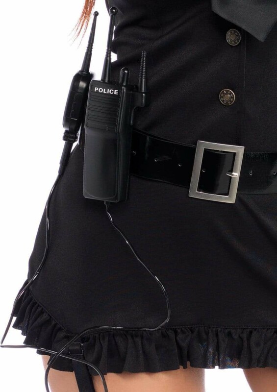 Костюм сексуальної поліцейської XS Dirty Cop Leg Avenue, 6 предметів - Изображение 6