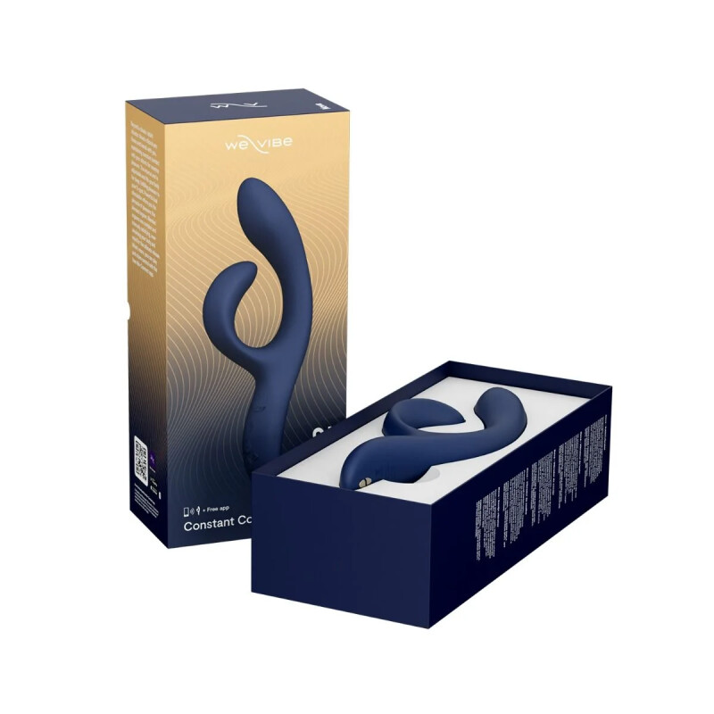 Вібратор-кролик з гнучкими відростками Nova 2 We-Vibe, синій - Изображение 1