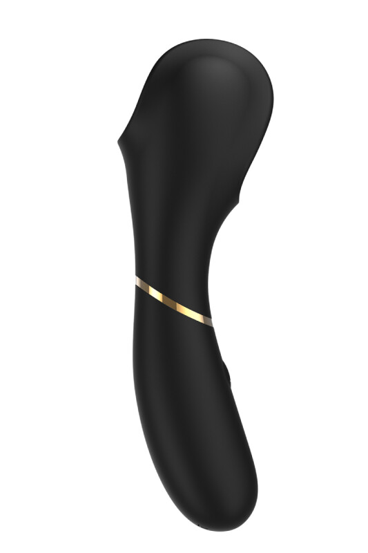Мастурбатор Dream Toys Elite з вібрацією, чорний, 21 х 5.8 см - Изображение 3