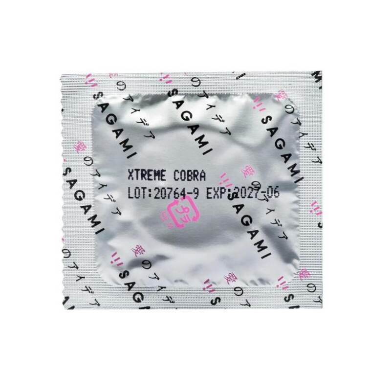 Презервативи латексні Sagami Xtreme Cobra, 3 шт - Зображення 1