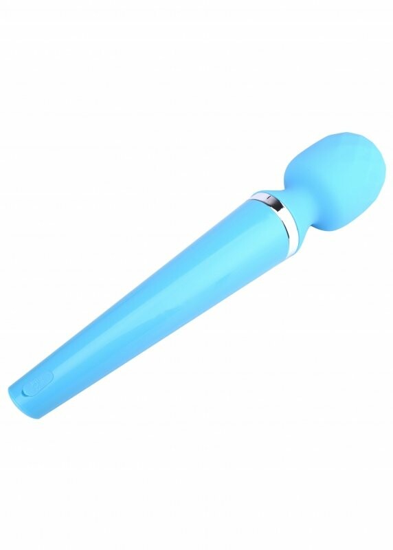 Вібромасажер Massager Genius, блакитний, 31 х 6 см - Изображение 4