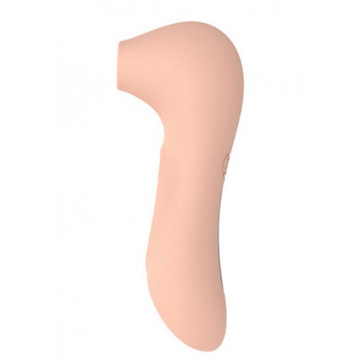 Вакуумний кліторний стимулятор Electric Sucking Massager 2.0 USB, бежевий - Зображення 3