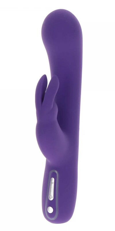 Вібратор-кролик Toy Joy, фіолетовий, 21.5 х 4 см - Изображение 1