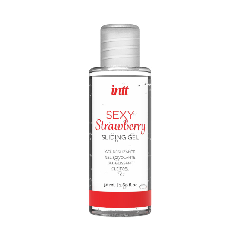 Набір лубрикант і трусики Intt Brazilian Panty червоний, One Size - Зображення 2