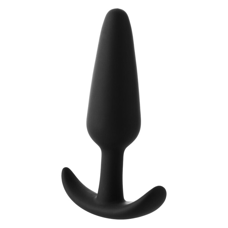 Анальна пробка Dream Toys Fantasstic з обмежувачем, чорна, 8.3 х 2.1 см - Изображение 4
