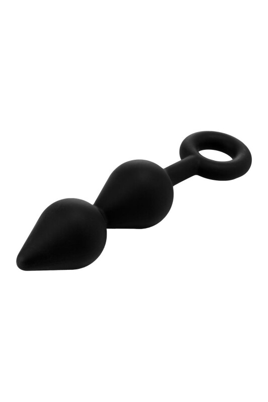 Анальна пробка з кільцем подвійна Dream Toys FANTASSTIC XL - Зображення 4