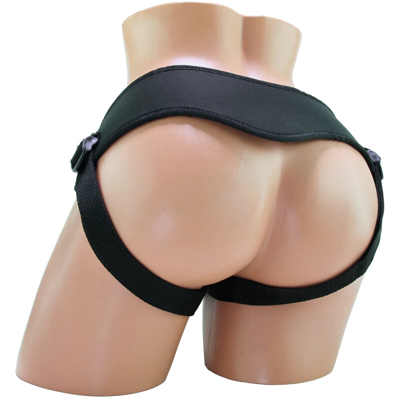 Страпон з вібруючим адаптером G-Spot Vibrating Pleasure Set з дистанційним пультом, чорний, 16.5 х 3.8 см - Изображение 8